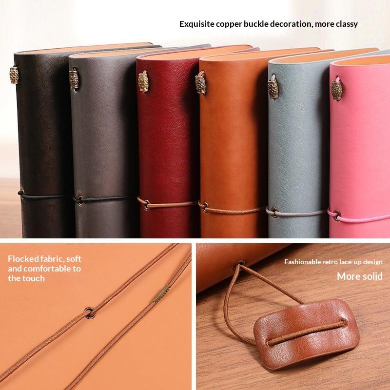 Leatherwork Journal - Quaderno Ricaricabile in Morbida Pelle PU