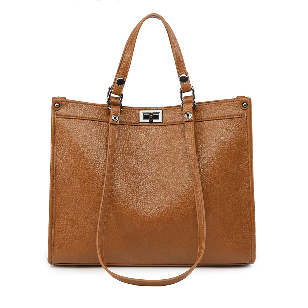 Leather Work Handbags For Women - Borsa a Tracolla da Donna di