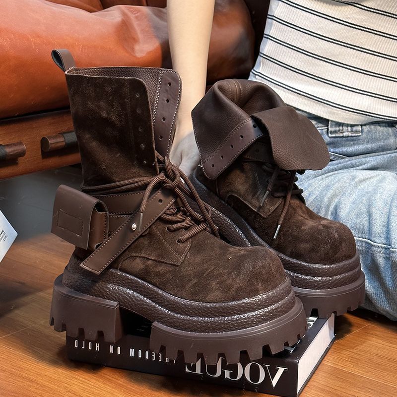 Leather Work Youtube - Stivale da cowboy in pelle scamosciata