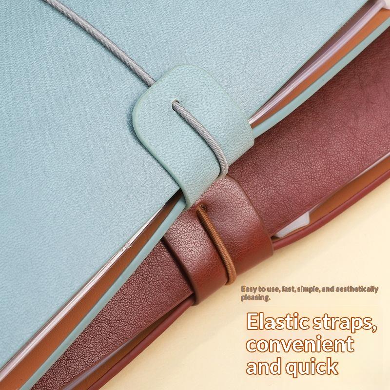 Leatherwork Journal - Nuovo Quaderno Ricaricabile in Pelle PU