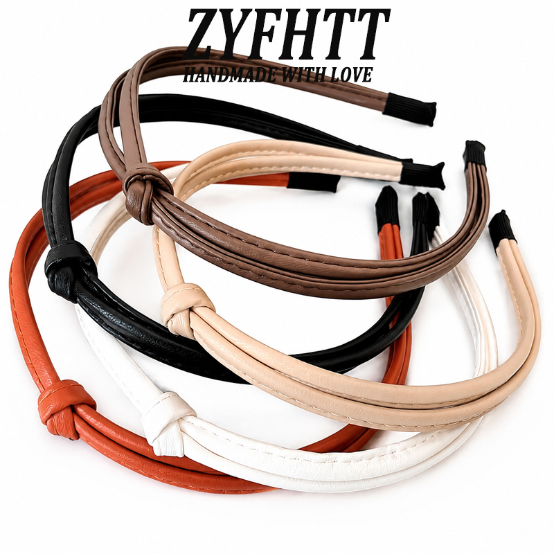 Leatherwork Pony - 1/5 Pezzi ZYFHTT Fascia per Capelli