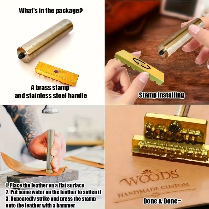 Timbro in Pelle Personalizzato - Leatherworking Equipment recensione e prezzo