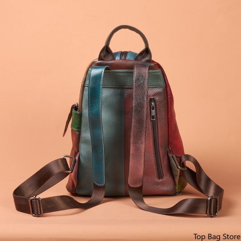 Zaino da Lavoro Vintage Elegan - Leather Work Womens Backpack recensione e prezzo