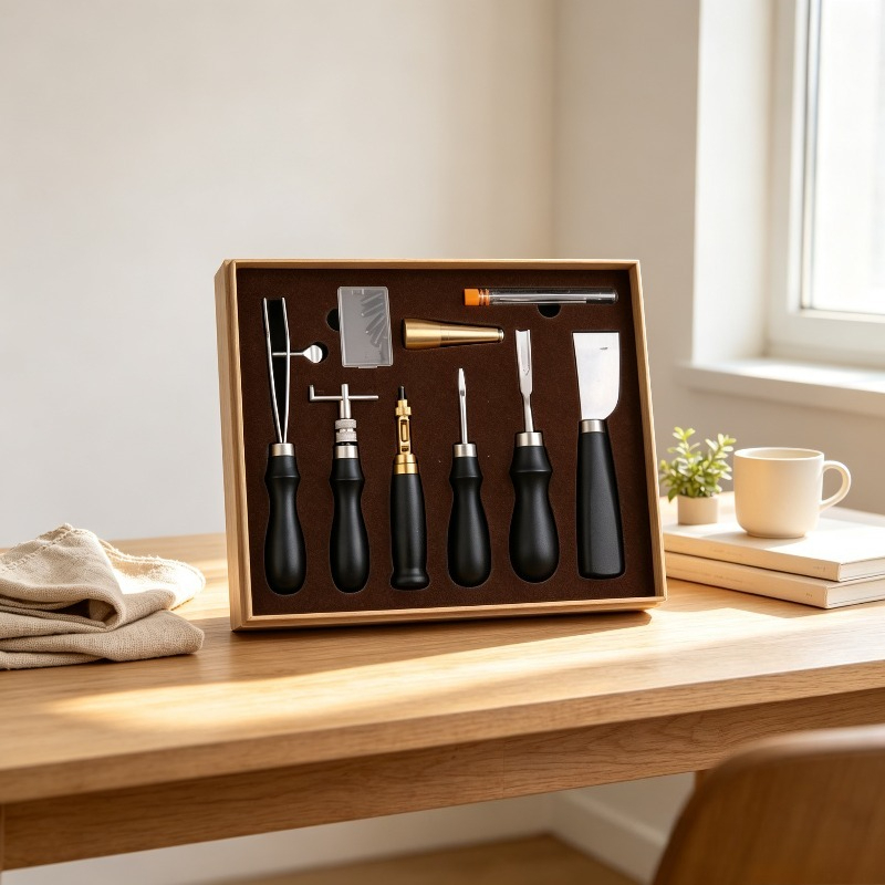 Kit Completo per Cucito in Pel - Leatherwork Beginner Tools recensione e prezzo