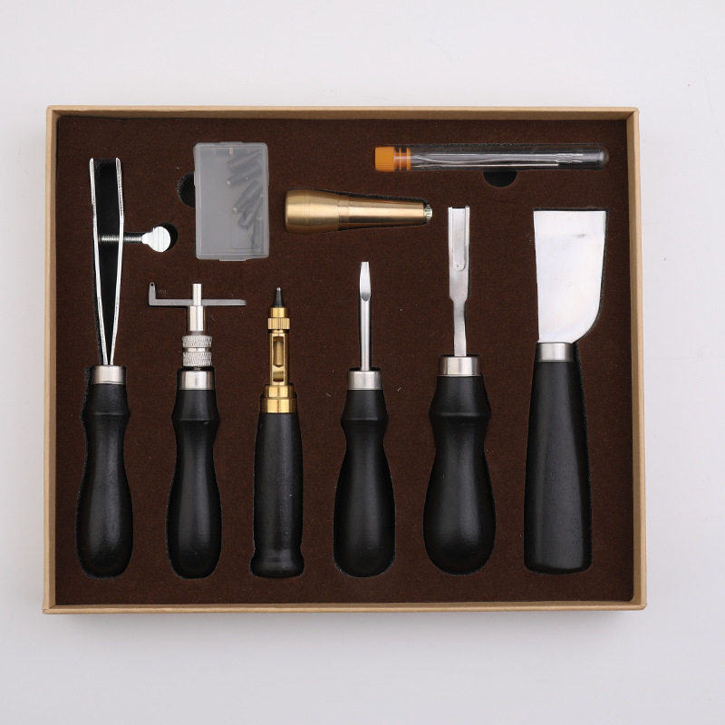 Kit Completo per Cucito in Pel - Leatherwork Beginner Tools recensione e prezzo