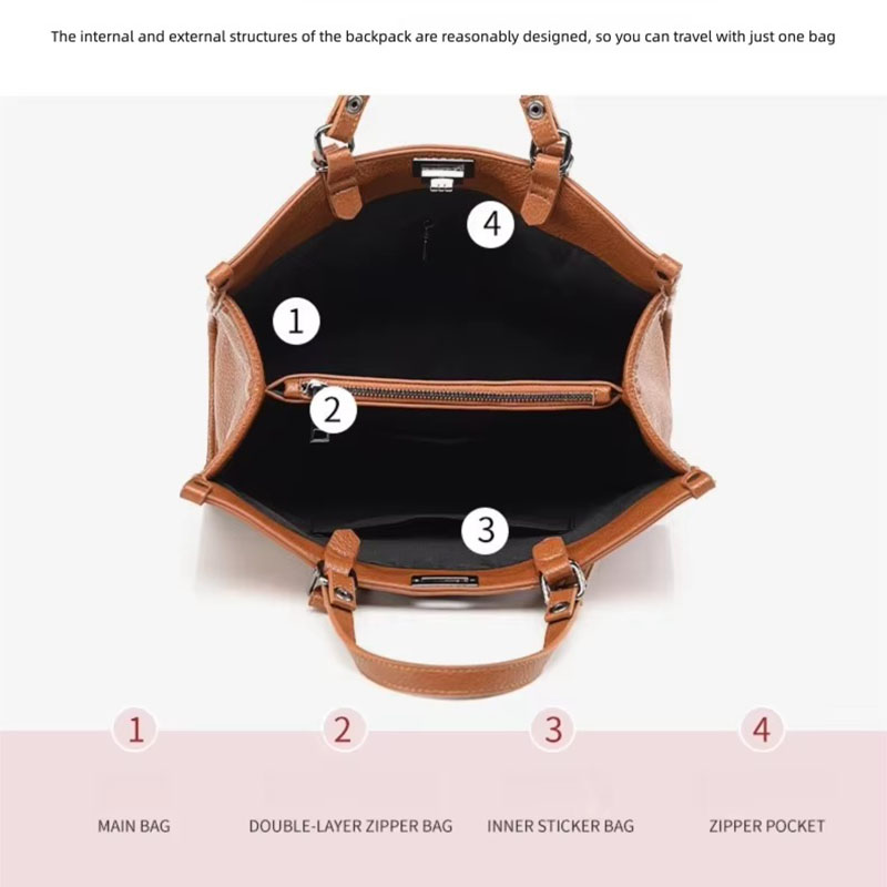 Borsa a Tracolla da Donna di G - Leather Work Handbags For Women recensione e prezzo