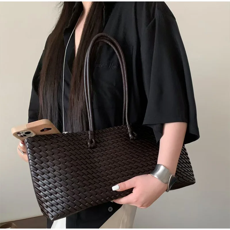 Borsa tote di lusso in PU intr - Leather Work Handbags For Women recensione e prezzo