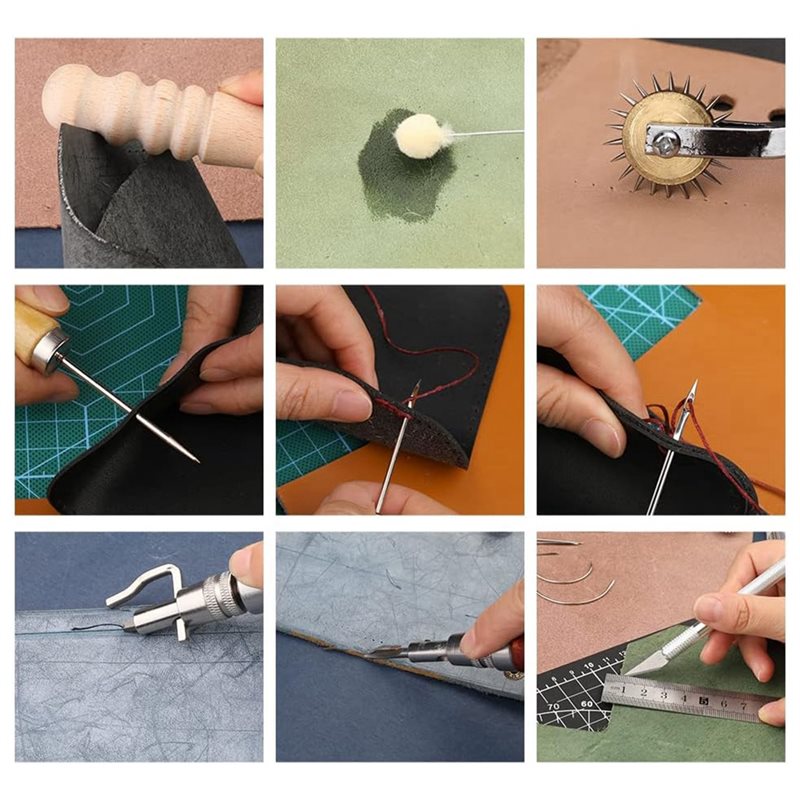 Kit di strumenti per la lavora - Leatherwork Beginner Tools recensione e prezzo