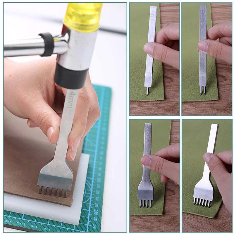 Kit di 25 Attrezzi per Lavoraz - Leatherwork Beginner Tools recensione e prezzo