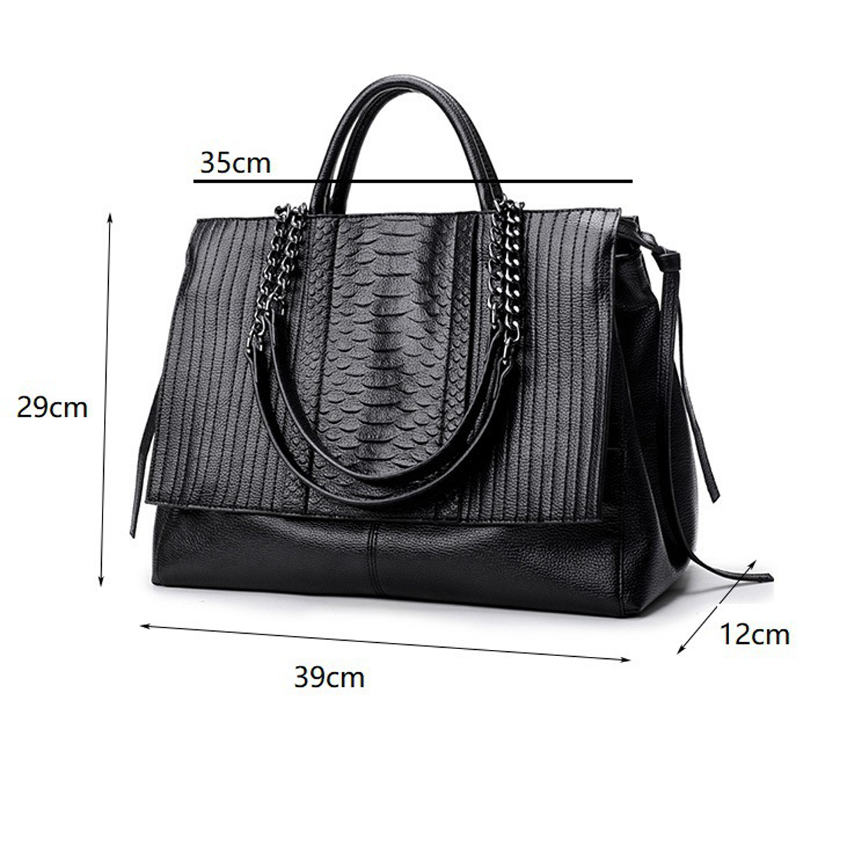 Elegante borsa tote con cernie - Leather Work Handbags For Women recensione e prezzo