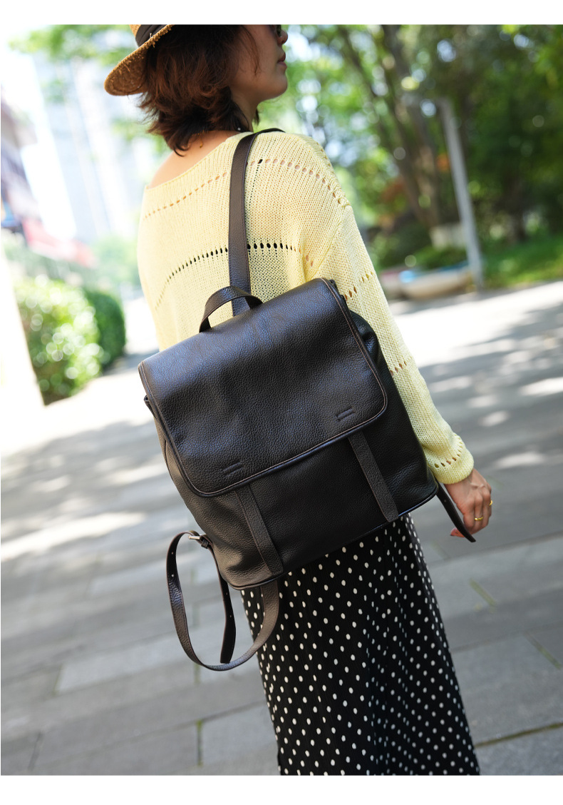 Zaino da donna in pelle bovina - Leather Work Womens Backpack recensione e prezzo