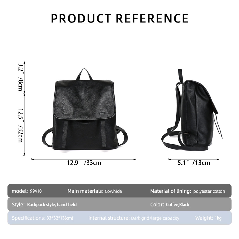 Zaino da donna in pelle bovina - Leather Work Womens Backpack recensione e prezzo