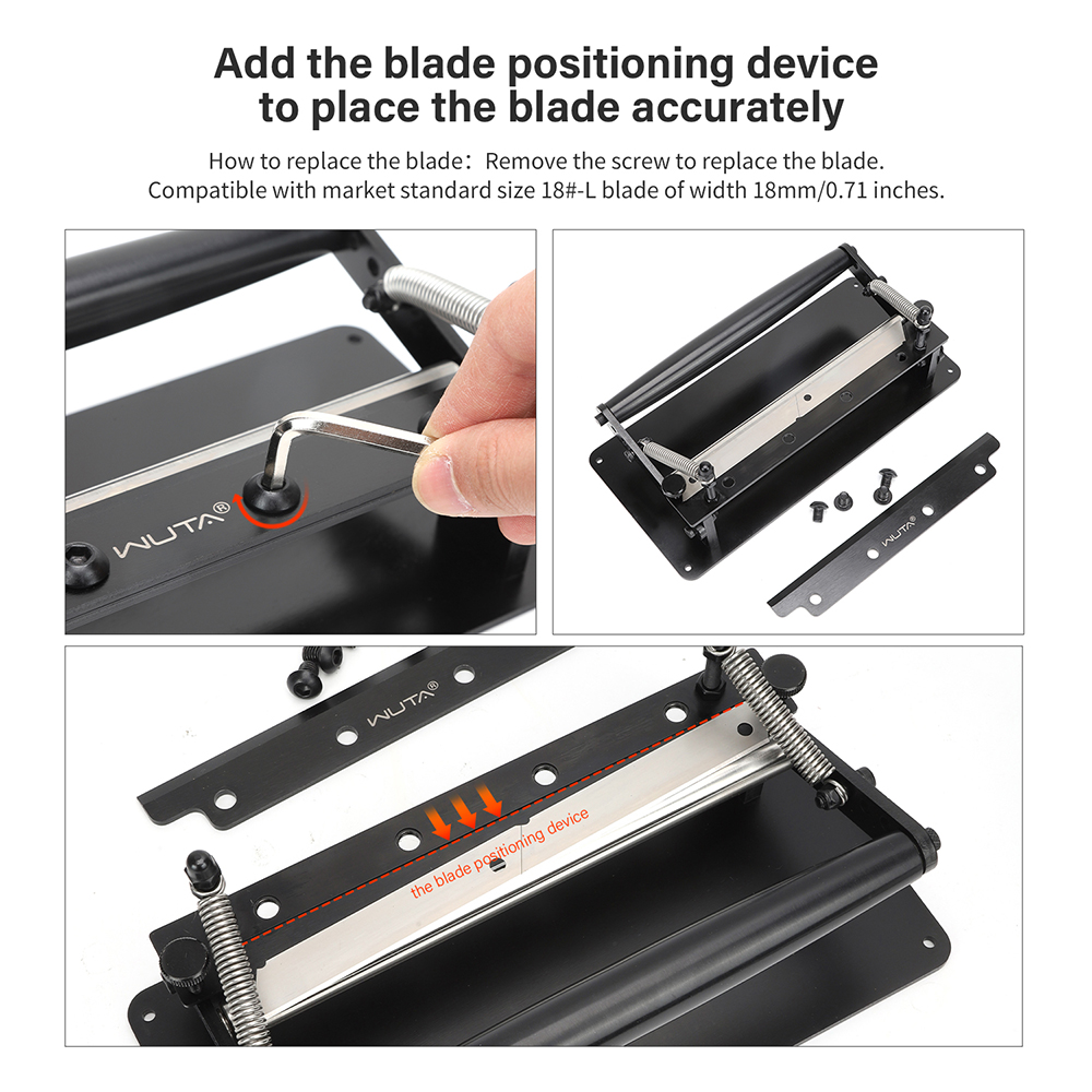 WUTA Grande macchina manuale p - Skiver Leather Thin recensione e prezzo