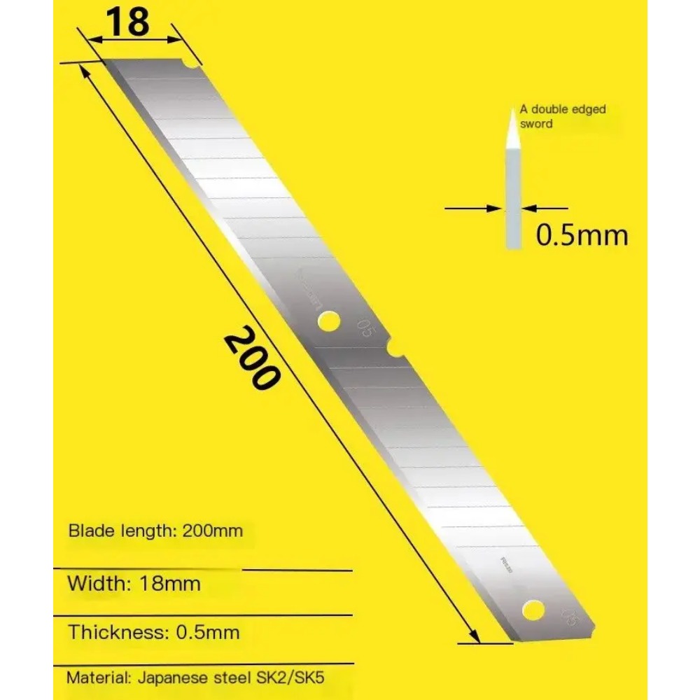 200mm Esteso Manuale Pelle Ski - Skiver Leather Thin recensione e prezzo
