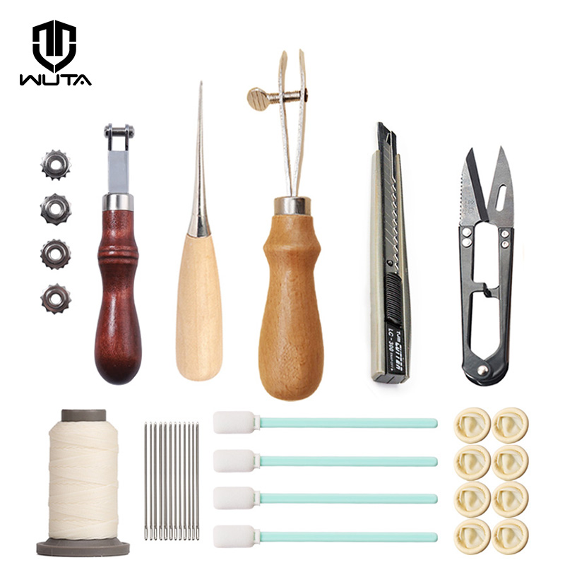WUTA Kit di strumenti professi - Leatherwork Beginner Tools recensione e prezzo