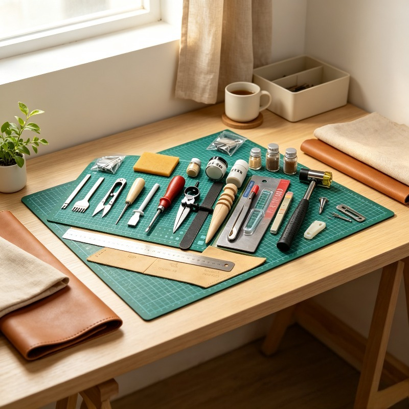 Set per Lavorazione del Cuoio  - Leatherwork Beginner Tools recensione e prezzo