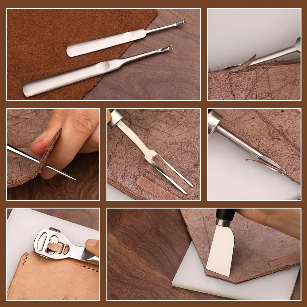 Fenrry 37 pezzi Strumenti da l - Leatherwork Beginner Tools recensione e prezzo